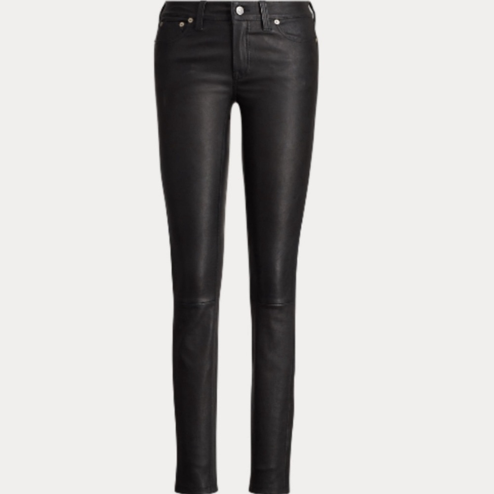 Ralph Lauren Leather 5-Pocket
Pant sz 4